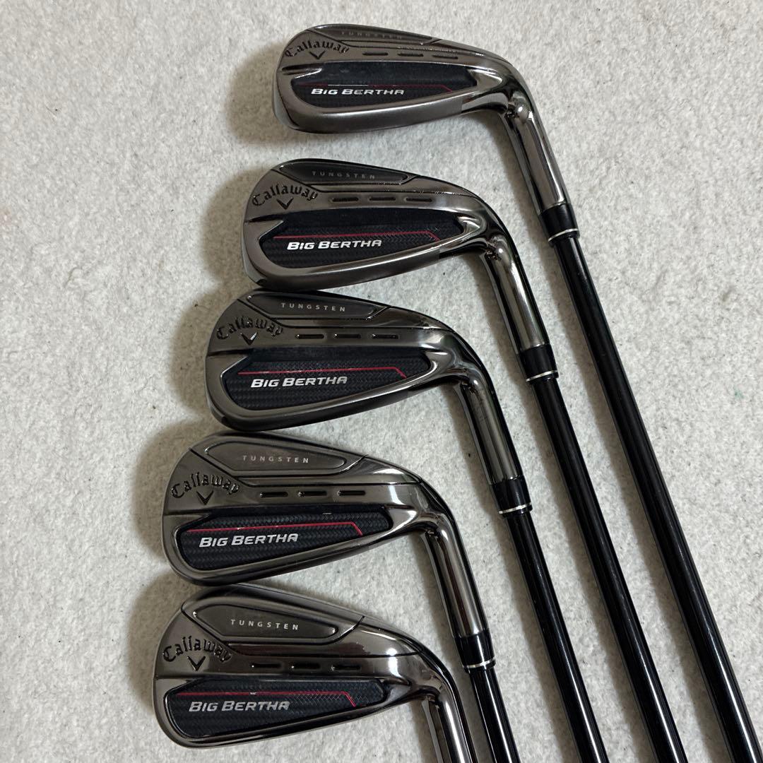 キャロウェイBIG BERTHA2023 アイアン フジクラSPEEDER NX