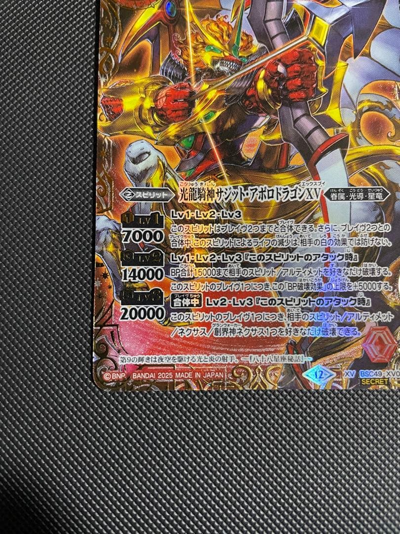 【週末値下げ中】サジット・アポロドラゴンXV シークレット