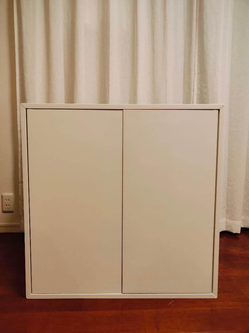 お値下げ中【完成品】IKEA EKET エーケト キャビネット　ホワイト　美品