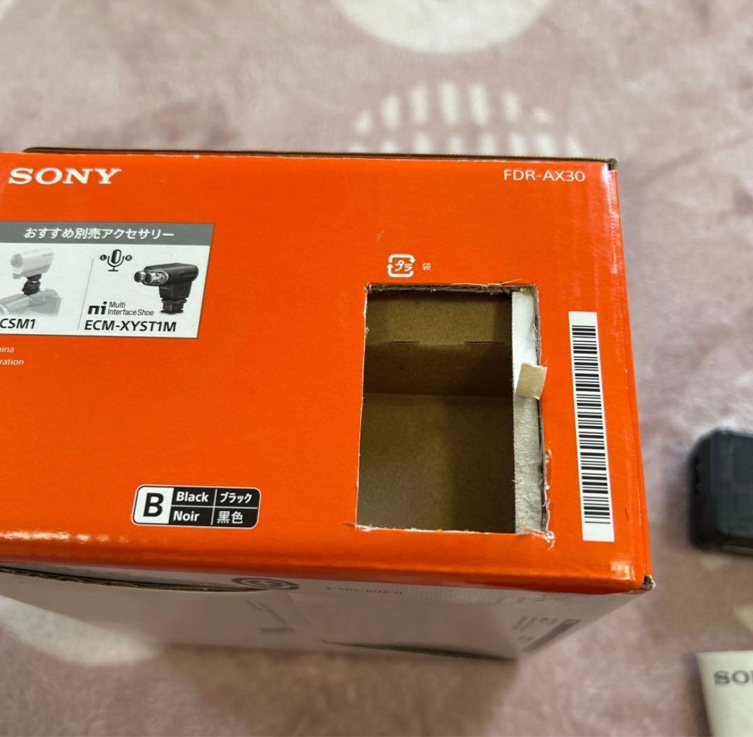 SONY FDR-AX30 4K ビデオカメラ　ハンディーカム　ハンディカム