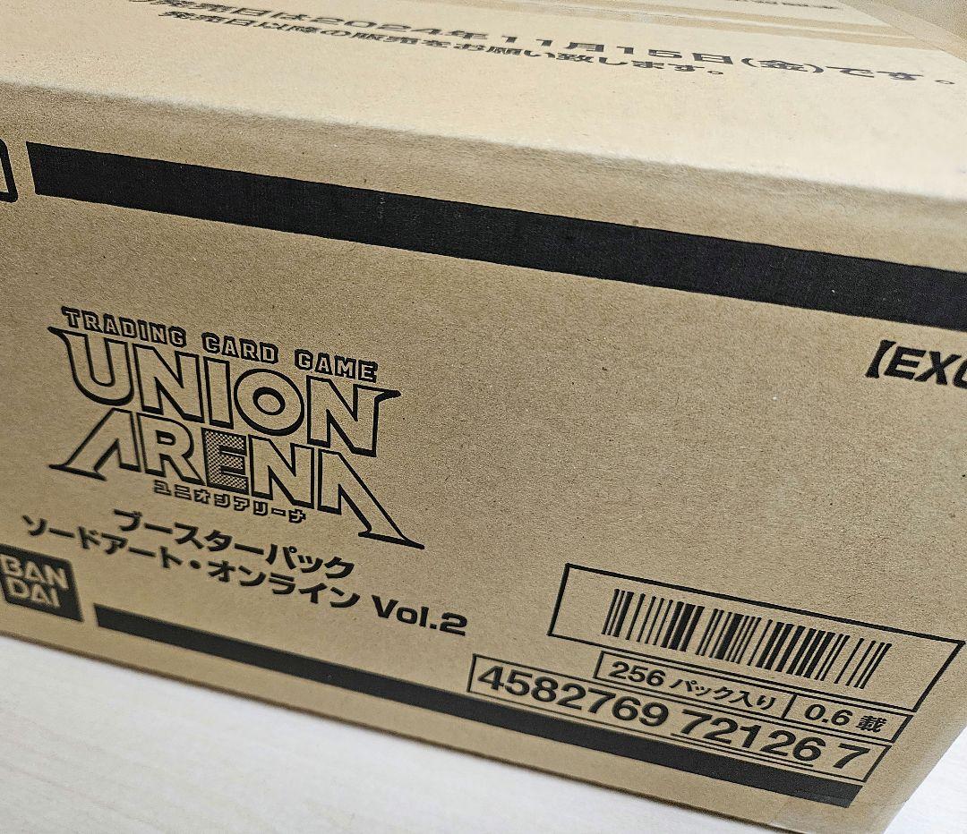 UNION ARENA ソードアートオンライン vol2 カートン 初版　未開封