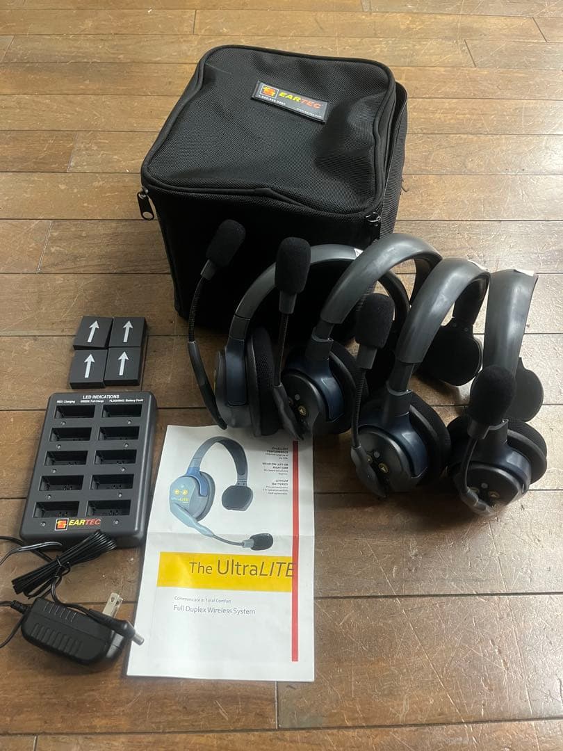 Eartec Ultralite ワイアレスインカム 4set