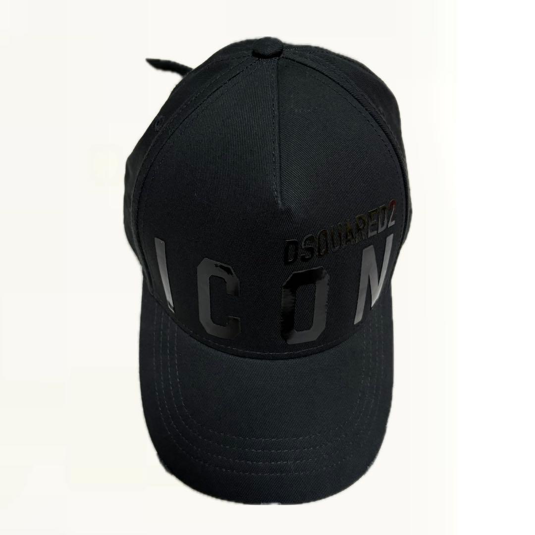 【新品未使用】DSQUARED2ディースクエアード ICON キャップ ブラック