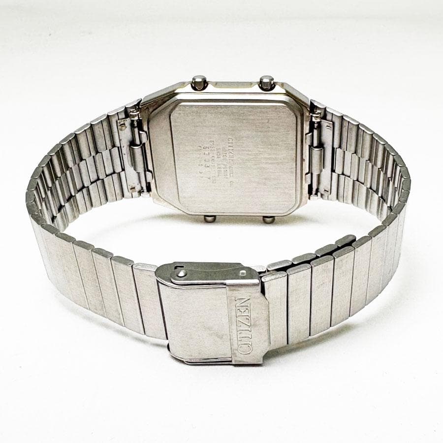 CITIZEN ANA-DIGI TEMP 腕時計 アナデジテンプ ブラック