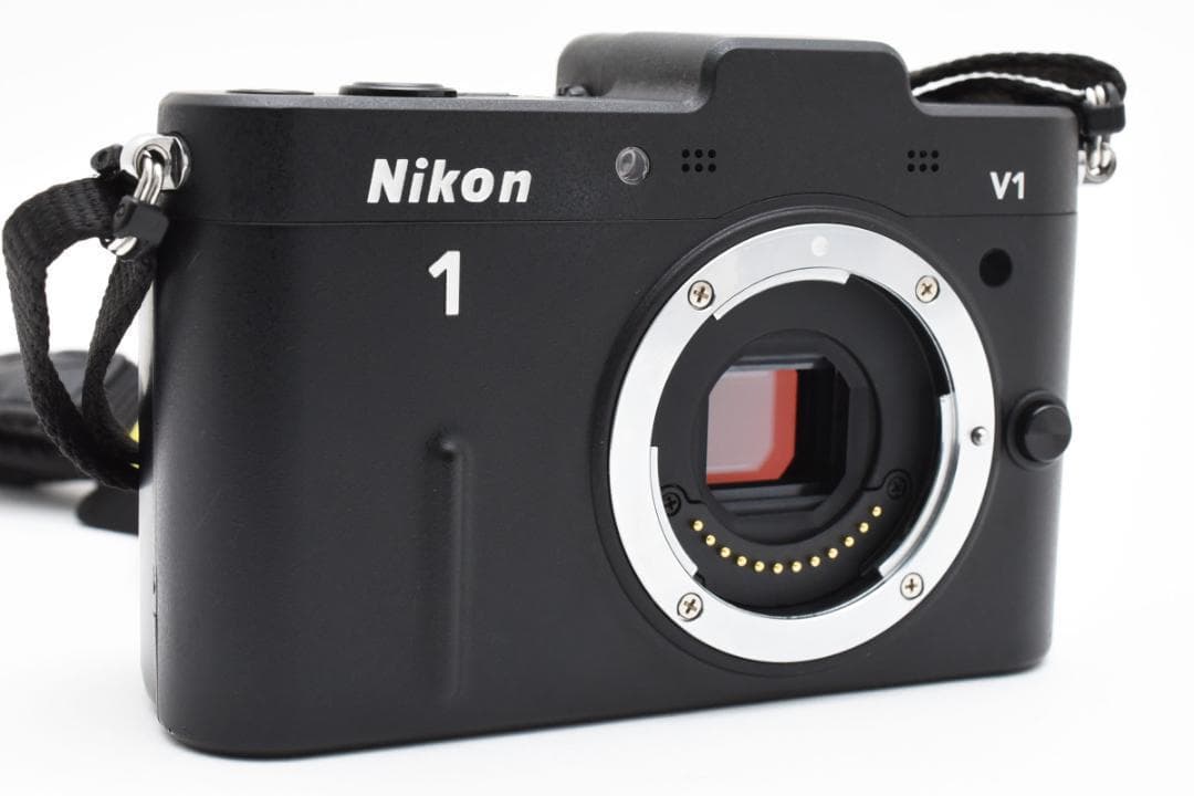 超美品 NIKON 1 V1 ショット数1160枚 デジタル ボディ C868