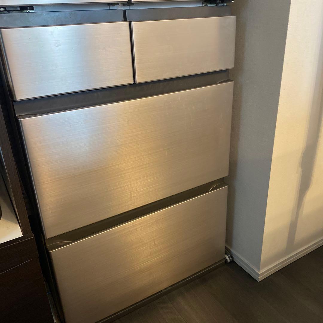 日立　6ドア冷蔵庫　475L R-H48N 2021年