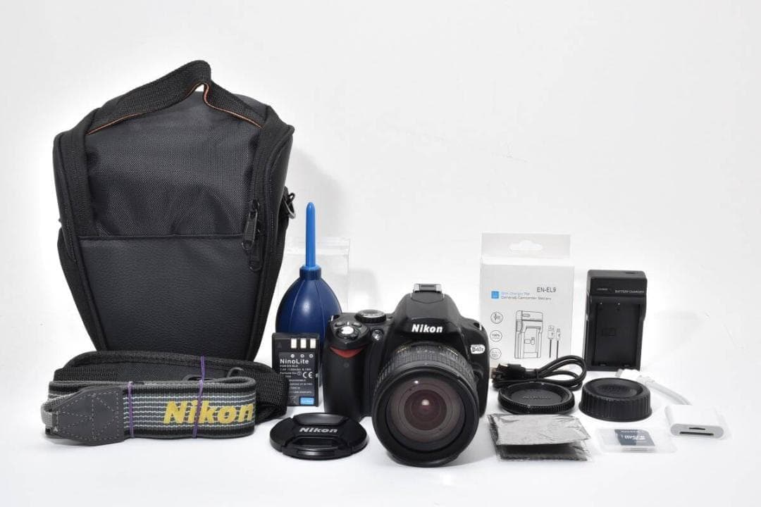 ニコン Nikon D40X レンズセット 付属品多数 ショット数6378回