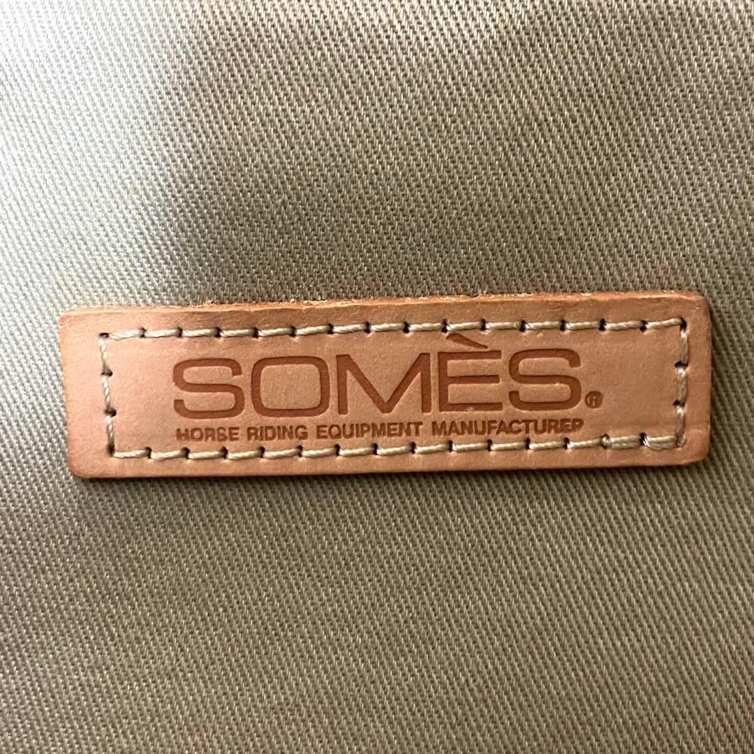 【美品・希少】ソメスサドル　ショルダーバッグ　レザー　ヌメ革　メッセンジャー