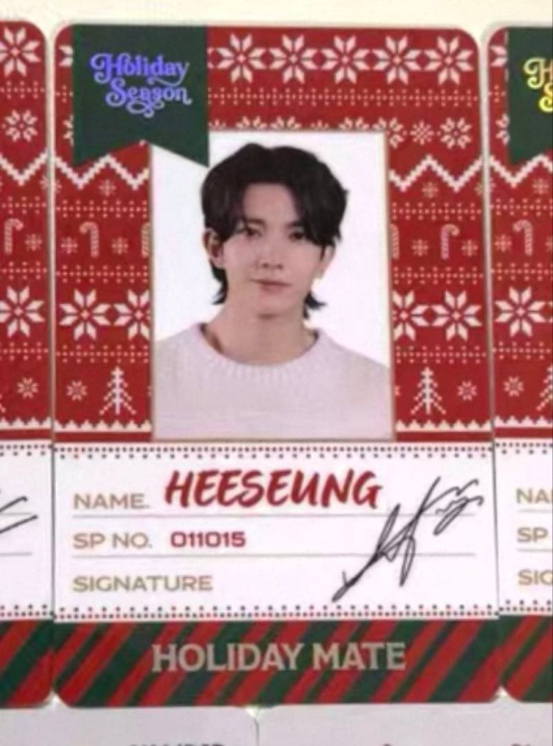 ENHYPEN WORLD ヒスン ポップアップ SP PVC トレカA