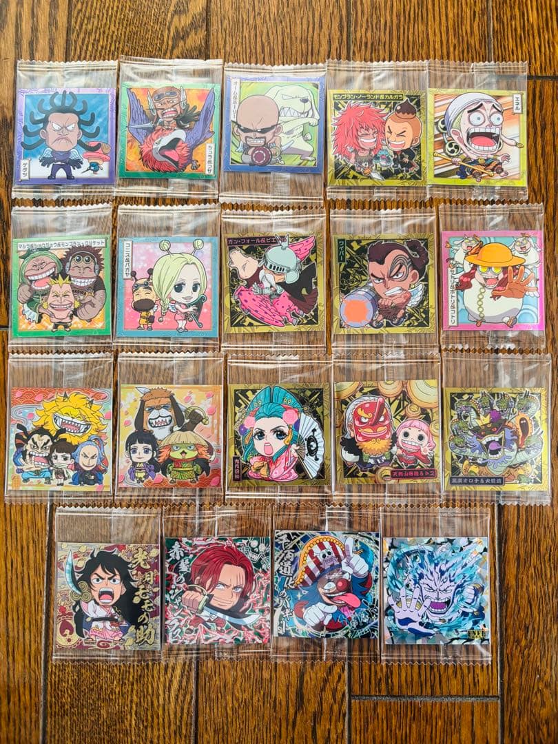 ワンピース ウエハースシール　LOG1〜LOG12 140枚