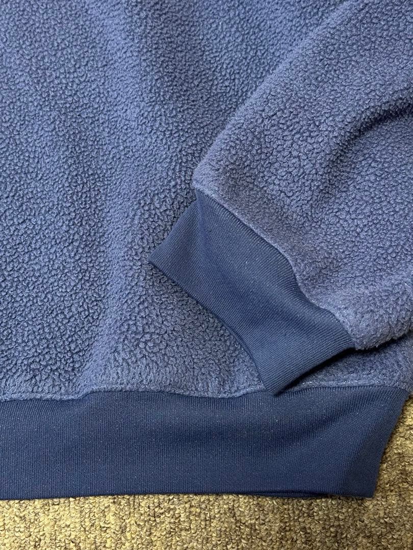 企業ロゴ入り 90’s パタゴニア シンチラプルオーバー 色ラベンダー サイズL