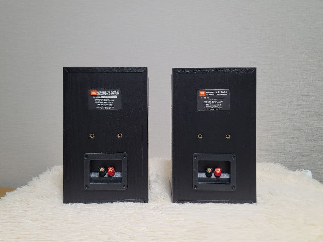 JBL 4312M Ⅱ COMPACT MONITOR ブラック(美品)