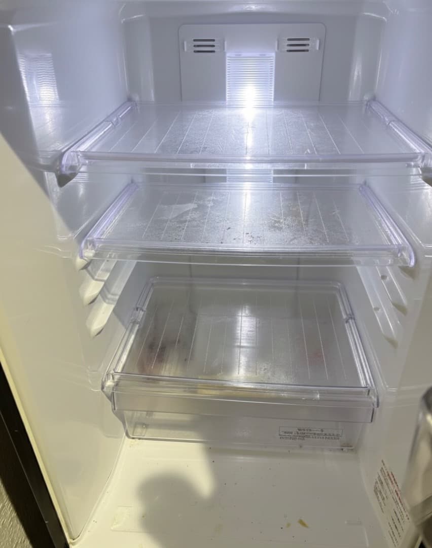 三菱 146L 冷蔵庫 MR-P15Y-B 黒2015 札幌直接引き取りで割引