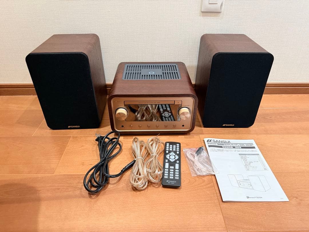 マーク　SANSUI 真空管ハイブリッドCDステレオ SMC-300BT