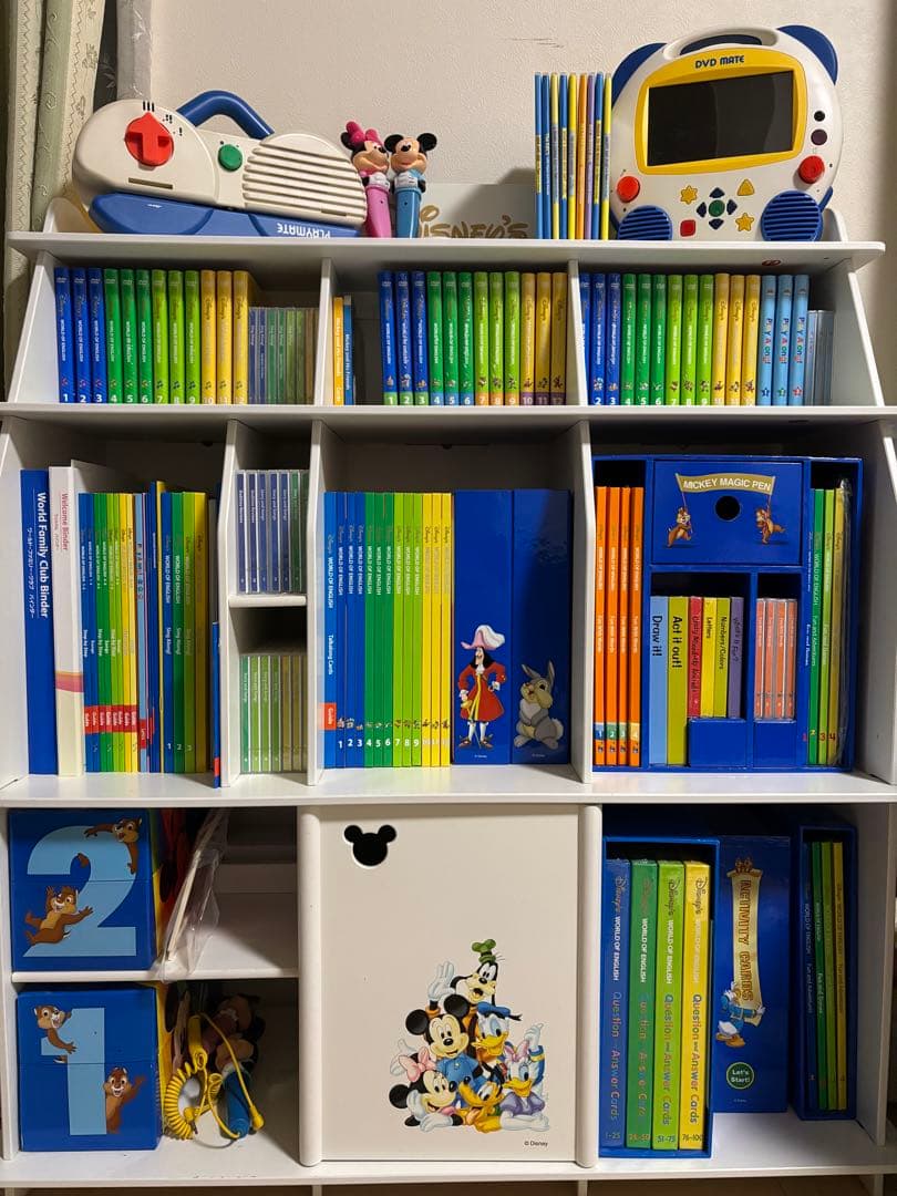 DWE ディズニー英語システムセット　一部欠品あり