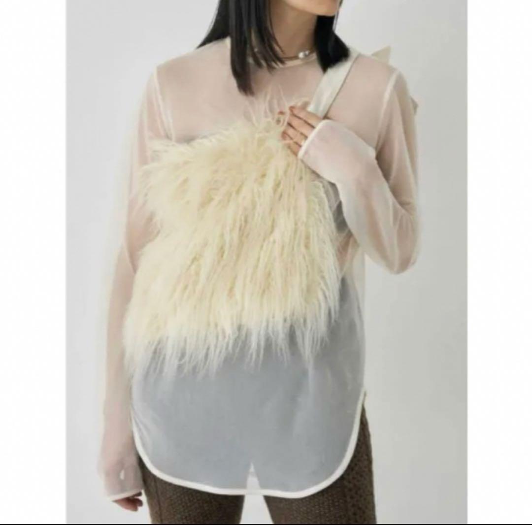 mediam ファーバッグ