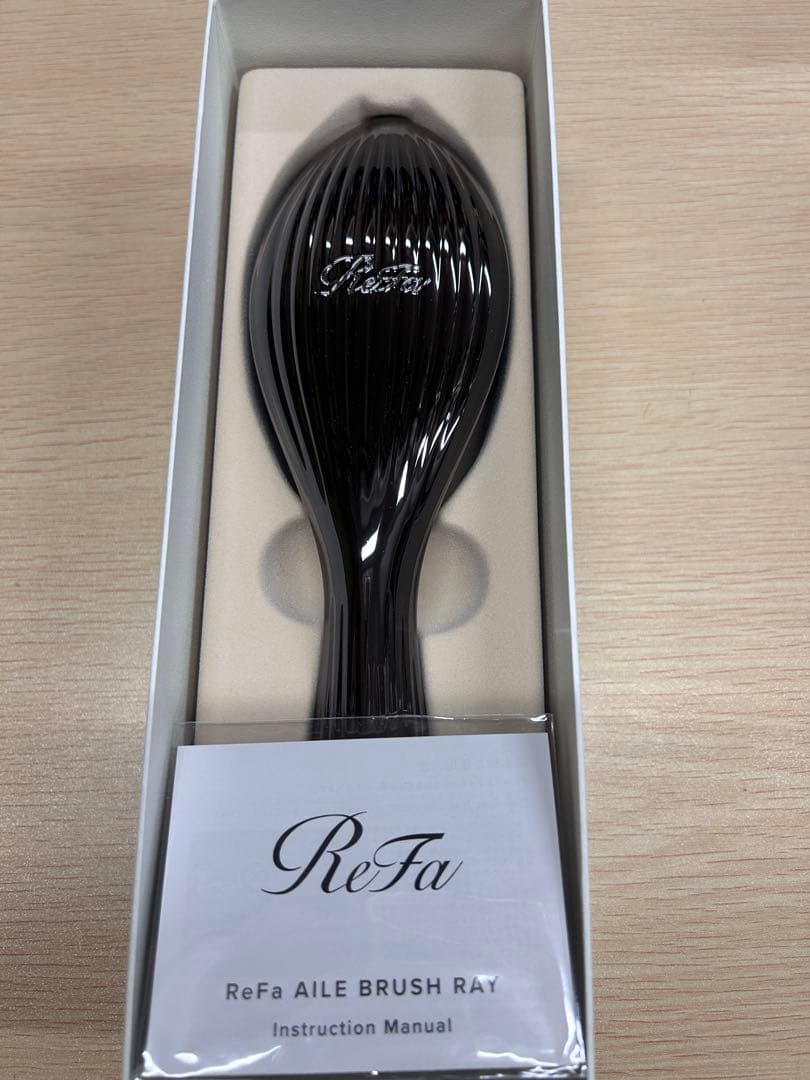 ReFa AILE BRUSH RAY リファ エールブラシレイ ブラック 袋付