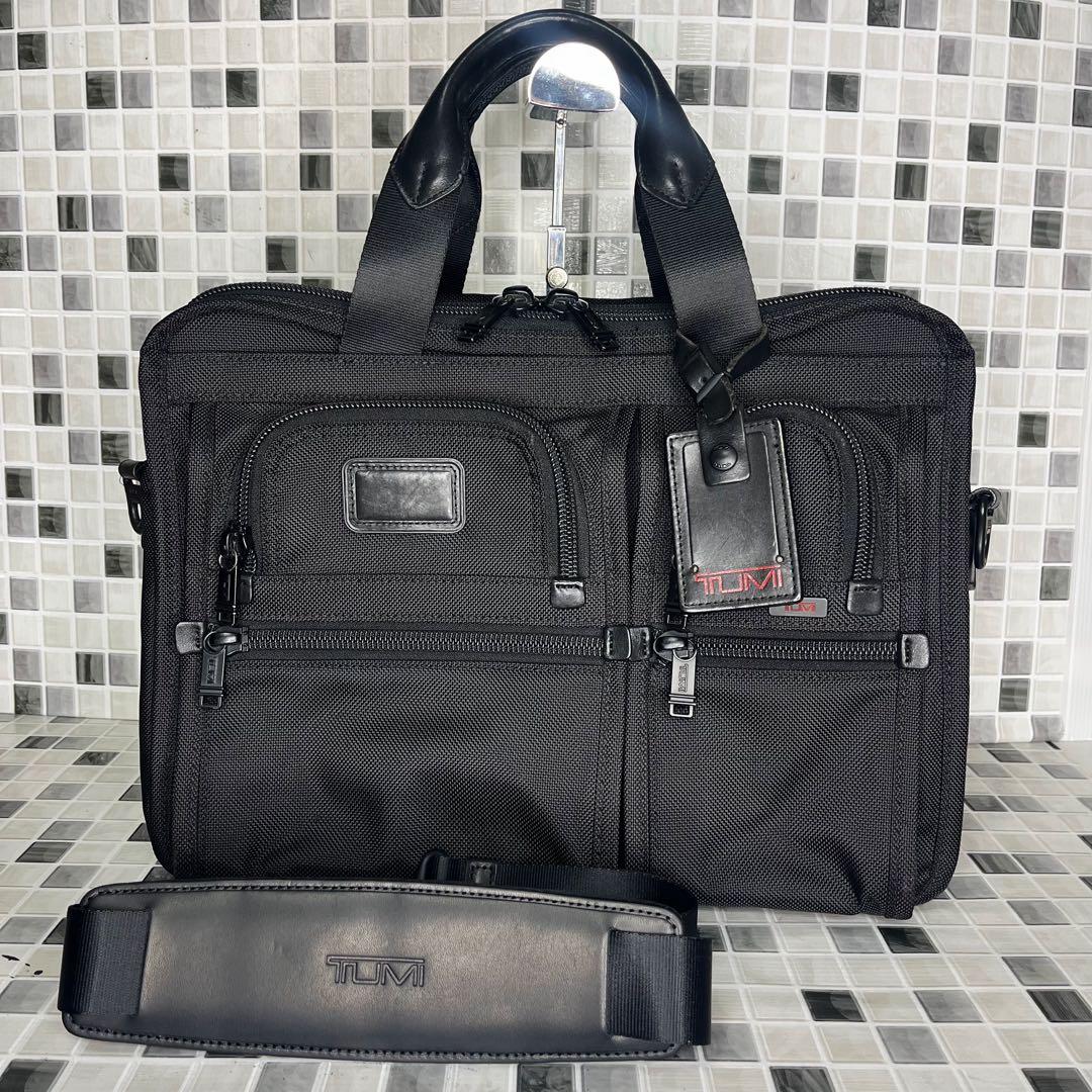 美品 TUMI トゥミ 2WAY ビジネスバッグ ショルダーバッグ ハンドバッグ
