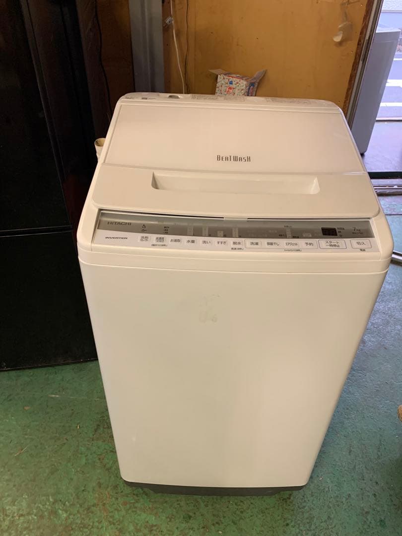 在庫処分#426 洗濯機　日立　BW-V7OF 2021年製