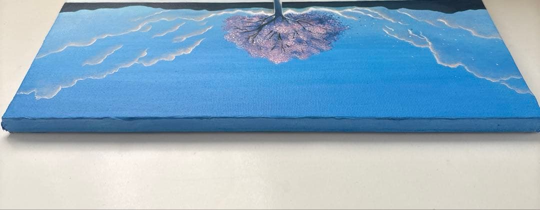 sakura アクリル画