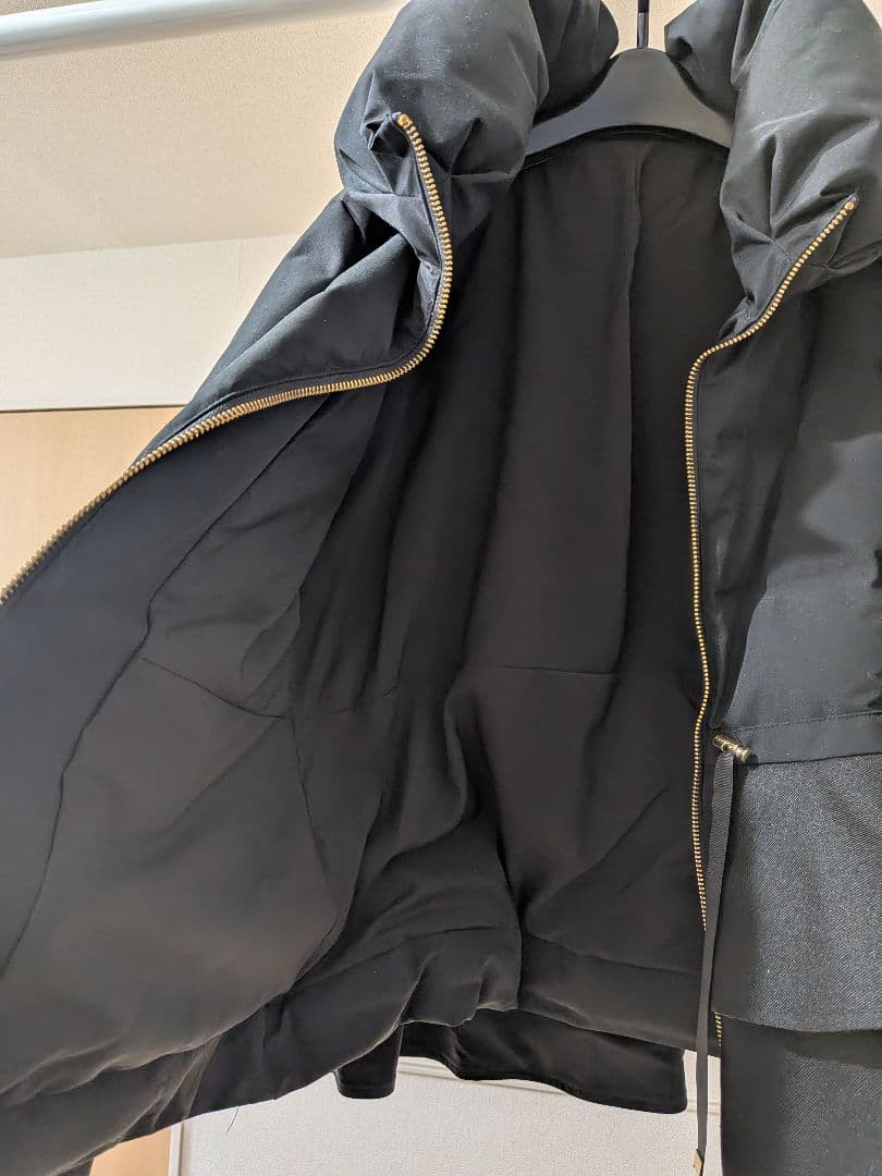 フェンネル FENNEL フレアペプラムダウンコート （ブラック）