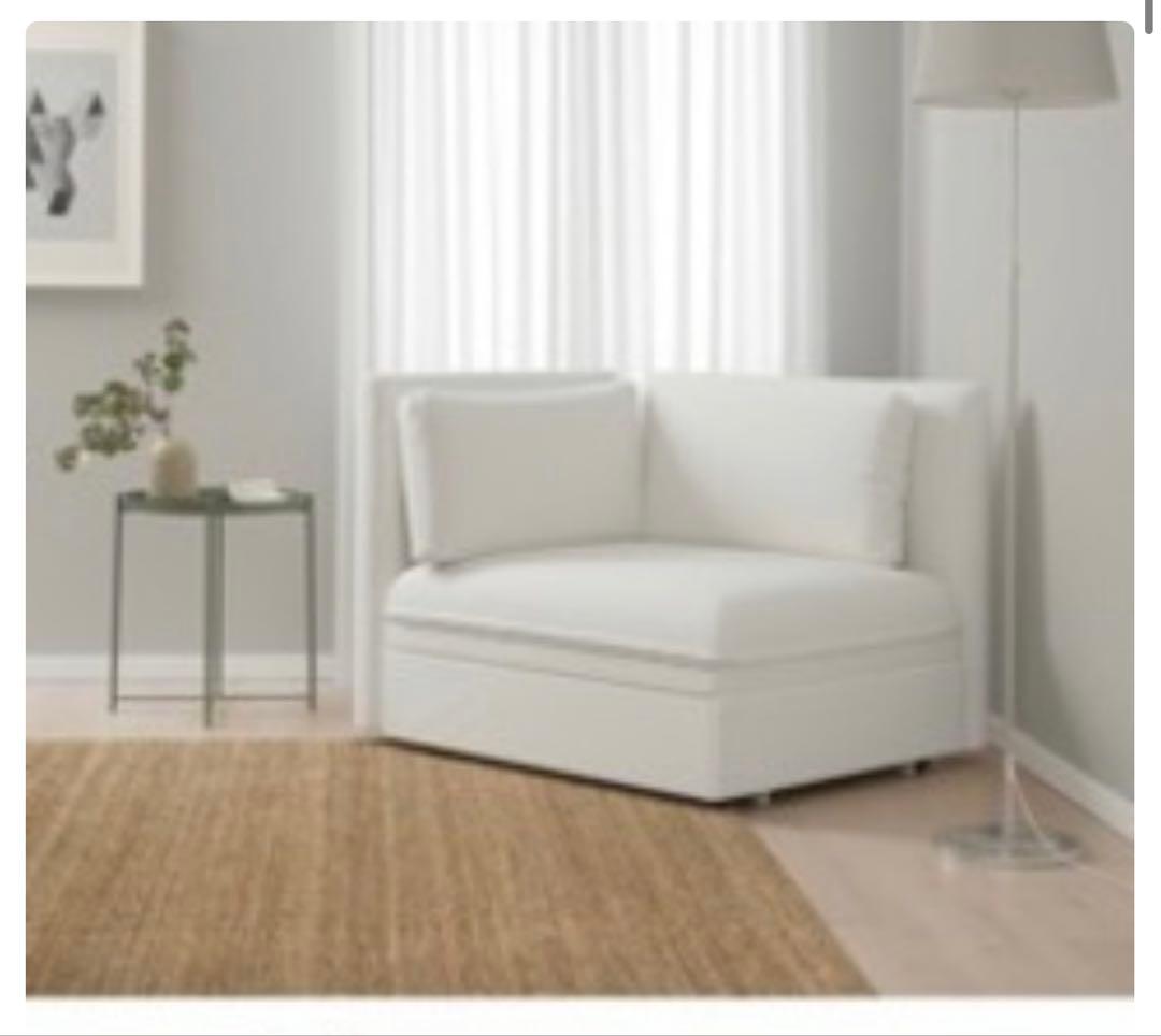 VALLENTUNA ヴァレントゥナ ソファベッド IKEA イケア 白 送料込