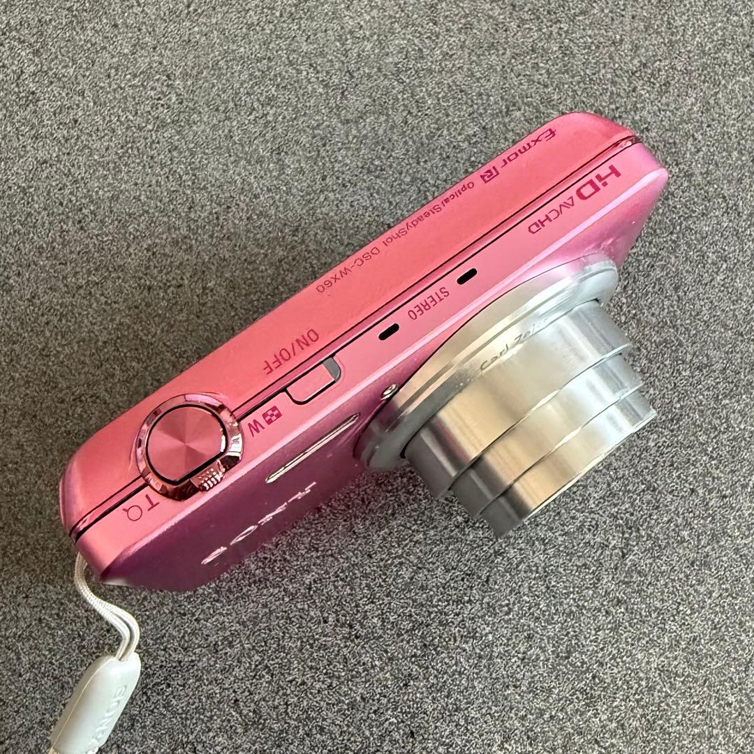 SONY Cyber-shot DSC-WX60 デジカメ ピンク【動作確認済】