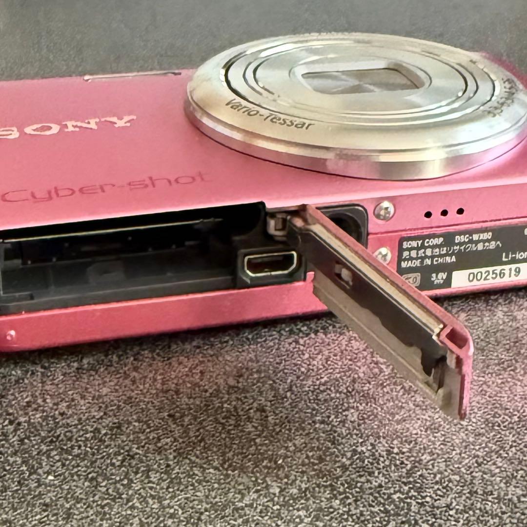SONY Cyber-shot DSC-WX60 デジカメ ピンク【動作確認済】