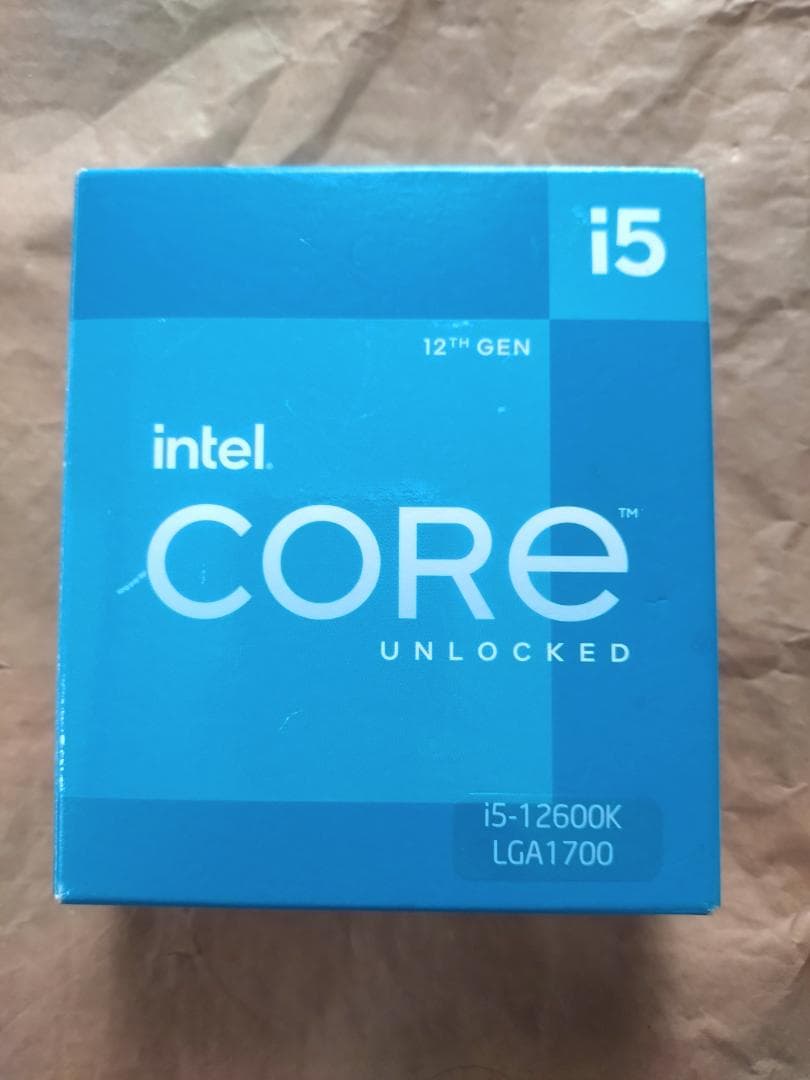 Intel Core i5-12600K 12世代 CPU