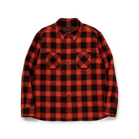 RATS PRINT FLANNEL CHECK SHIRT ラッツ キムタク