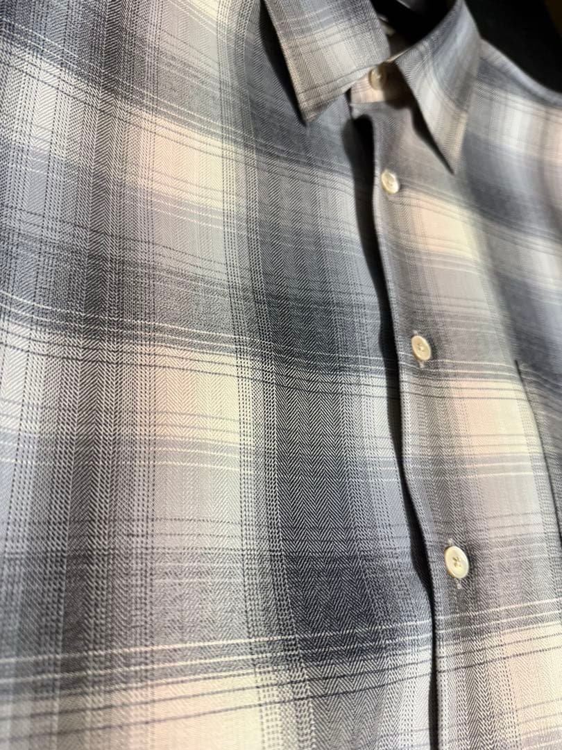 【おぼん様用】SUPER LIGHT WOOL CHECK SHIRT
