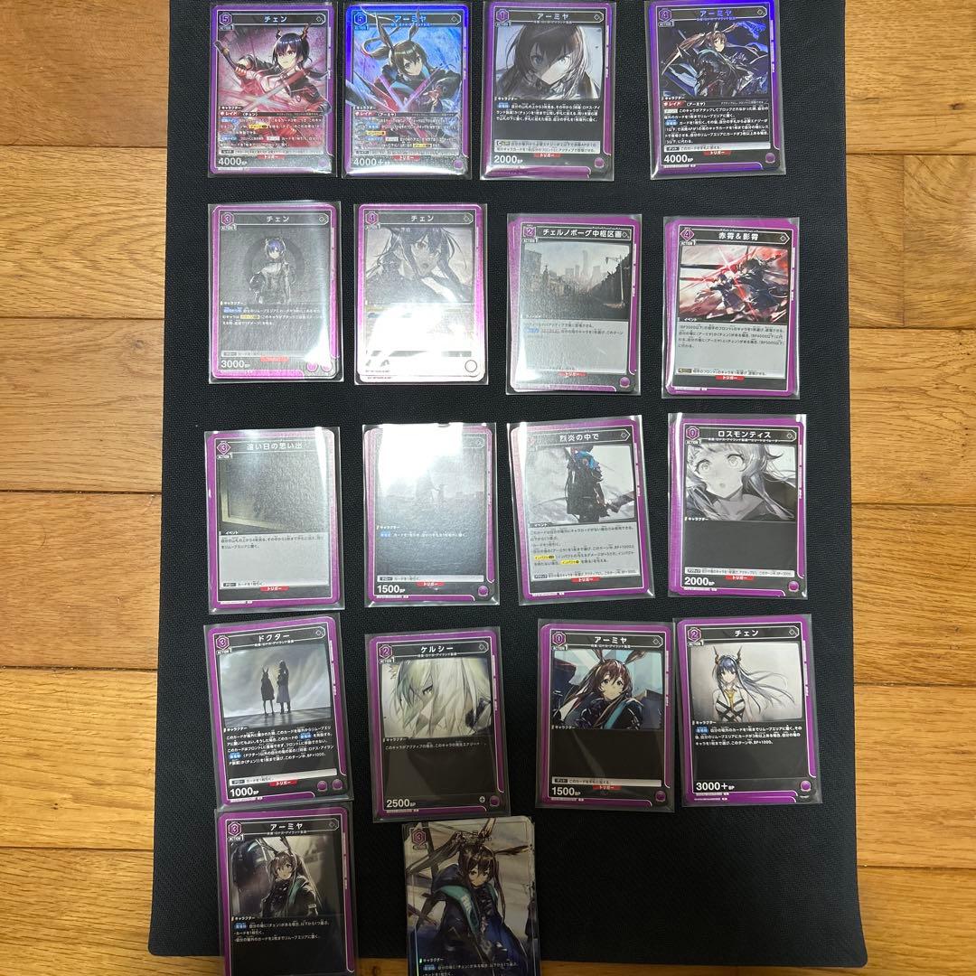 UNION ARENA アークナイツvol.2 アーミア&チェン　デッキパーツ