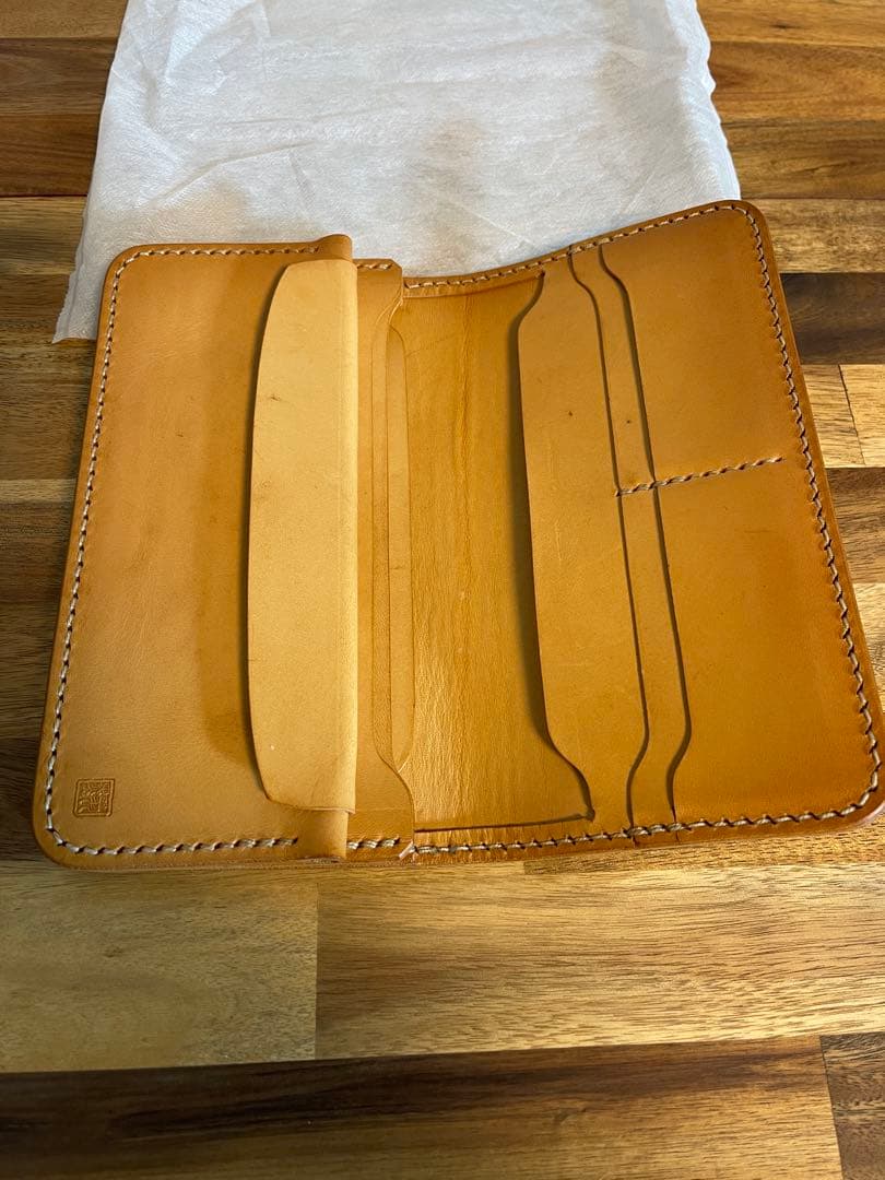 黒羽 クロウ CROW CBM-195-BR ブライドルレザー 長財布ブッテーロ