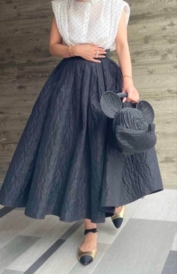 cygne シーニュ　ジャガードボリュームスカートMila