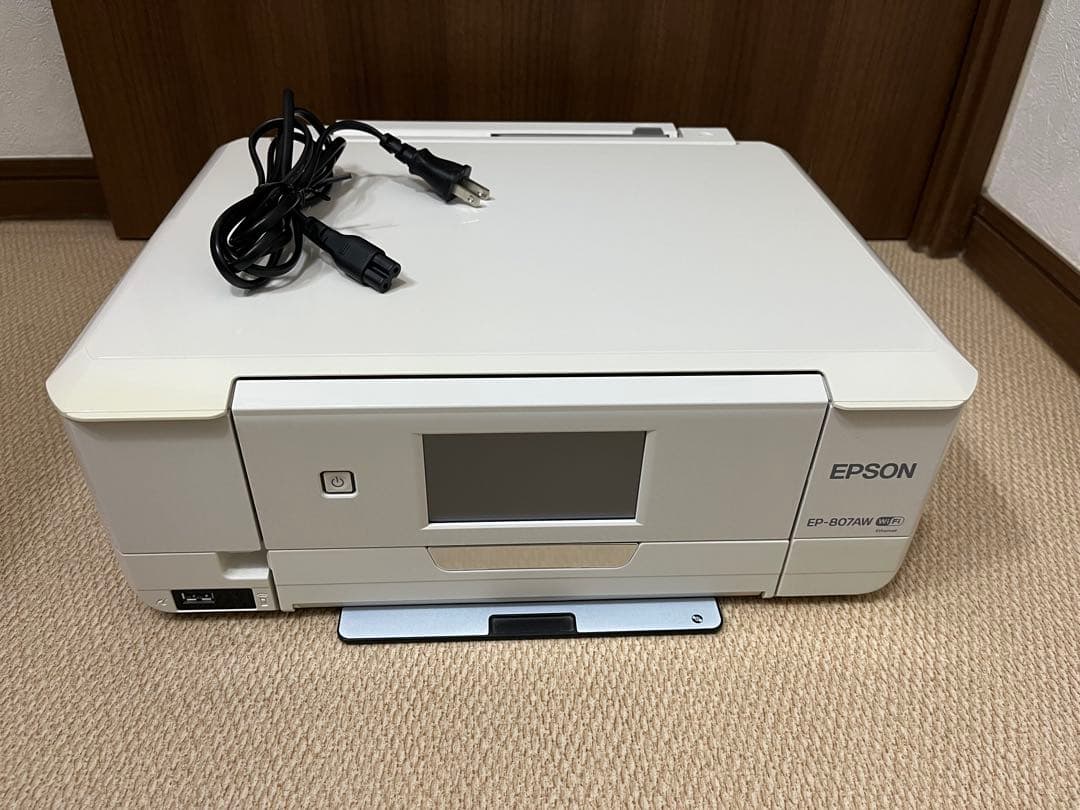 EPSON EP-807AW プリンター【ジャンク品】カートリッジ込み