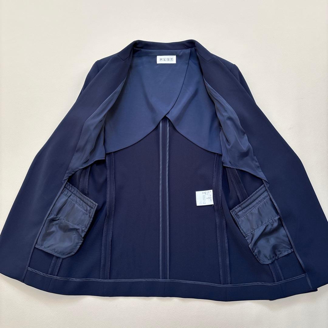 プラステ プレミアムオックスカラーレス 3点セット 洗濯可 ジャケット パンツ