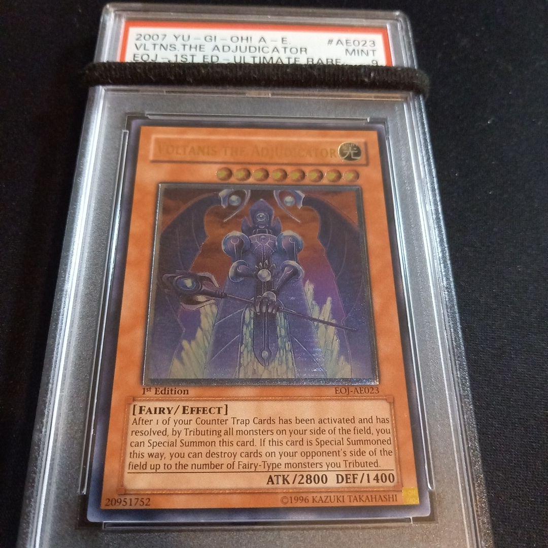 遊戯王 裁きを下す者ボルテニス 旧アジア レリーフ PSA9