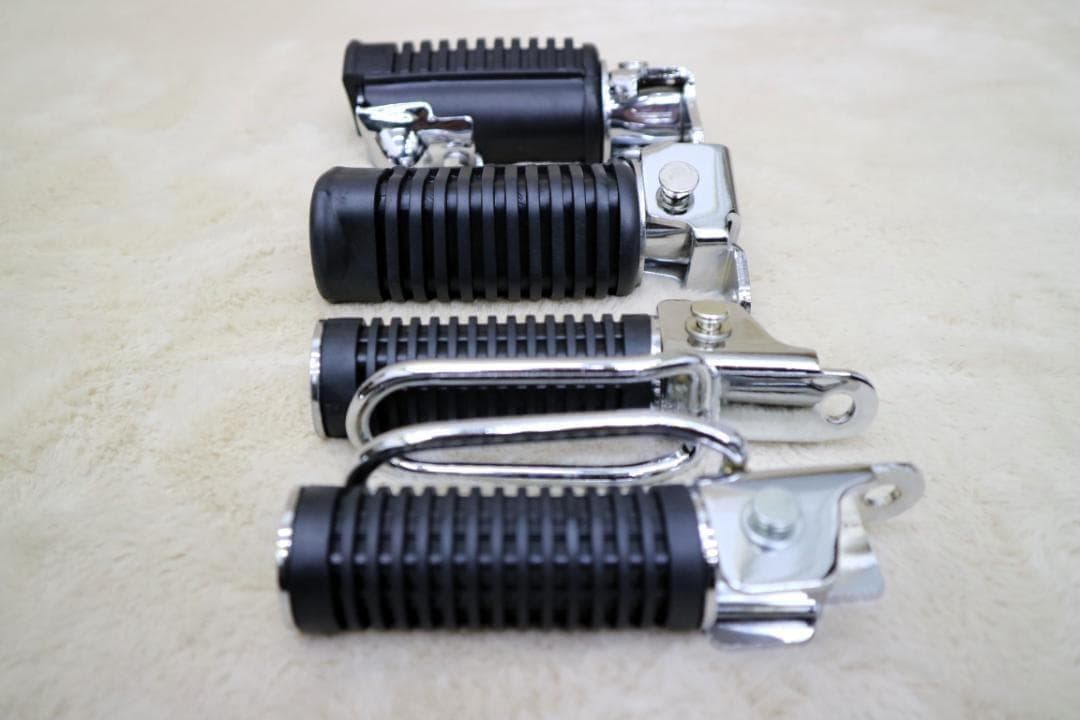 CBX550F　前後　ステップ　/CBX400Fメッキ 純正タイプ