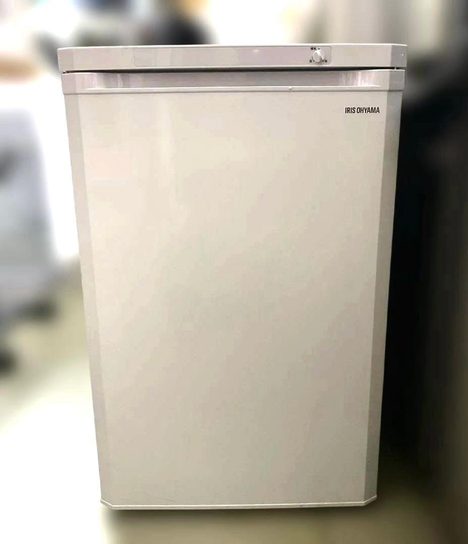 アイリスオーヤマ 1ドア ノンフロン冷凍庫 IUSD-9B-W