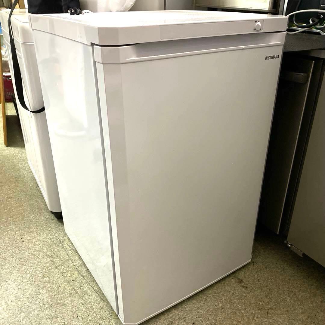 アイリスオーヤマ 1ドア ノンフロン冷凍庫 IUSD-9B-W