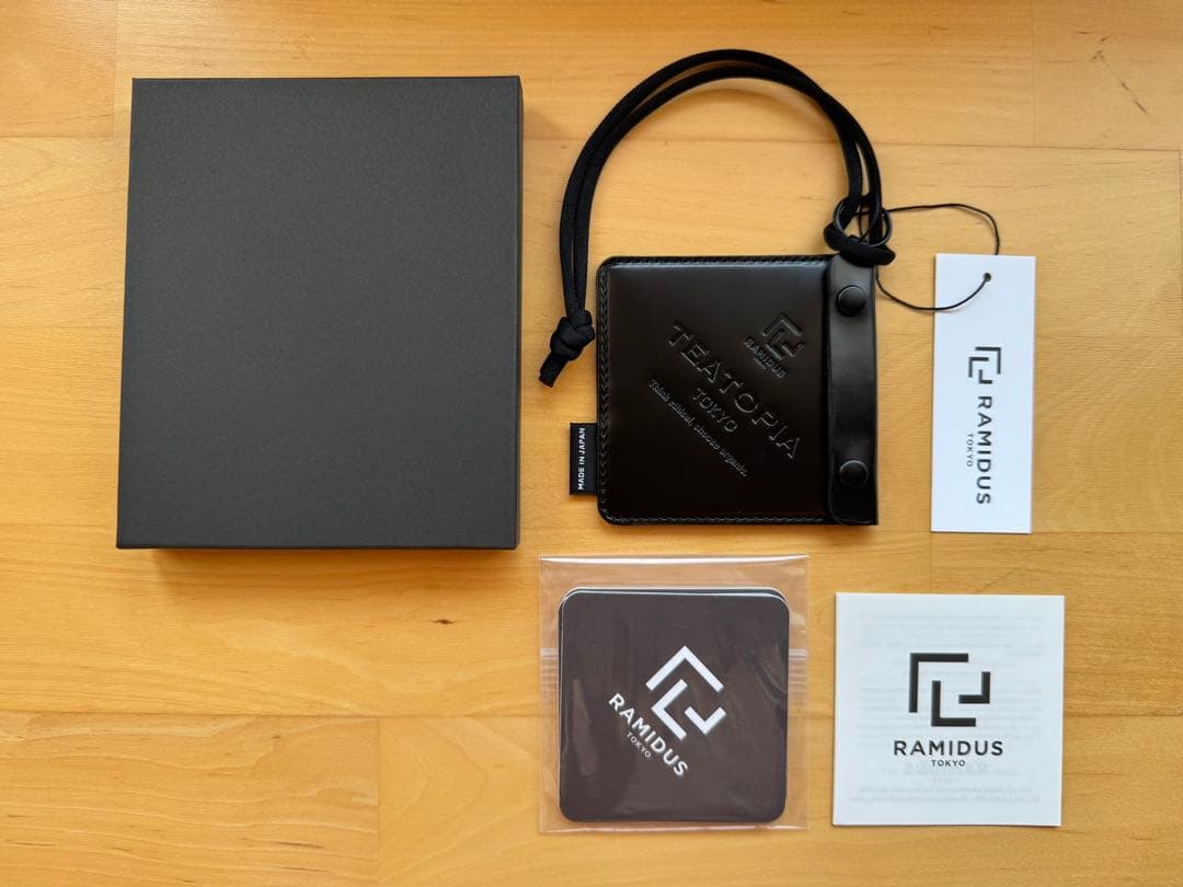 TEATOPIA TOKYO RAMIDUS TEATAG CASEラミダス 黒