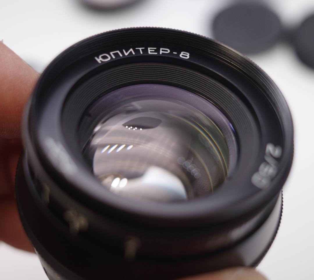 105 　未使用　デッドストック　ジュピター 8 　2/50 L39アダプター付