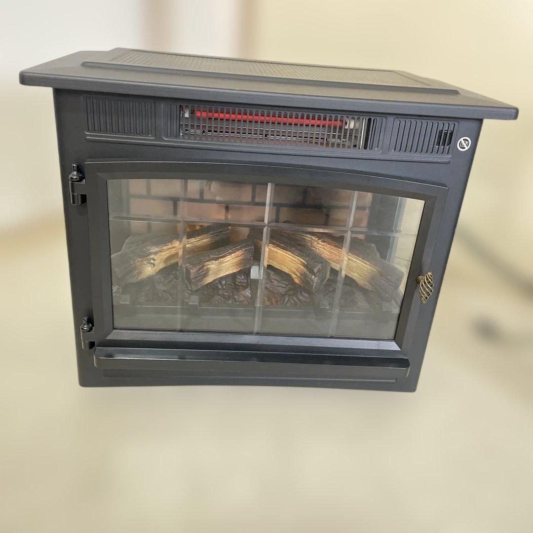 QVCジャパン 暖炉型大型ファンヒーター 暖炉 DFI-5010