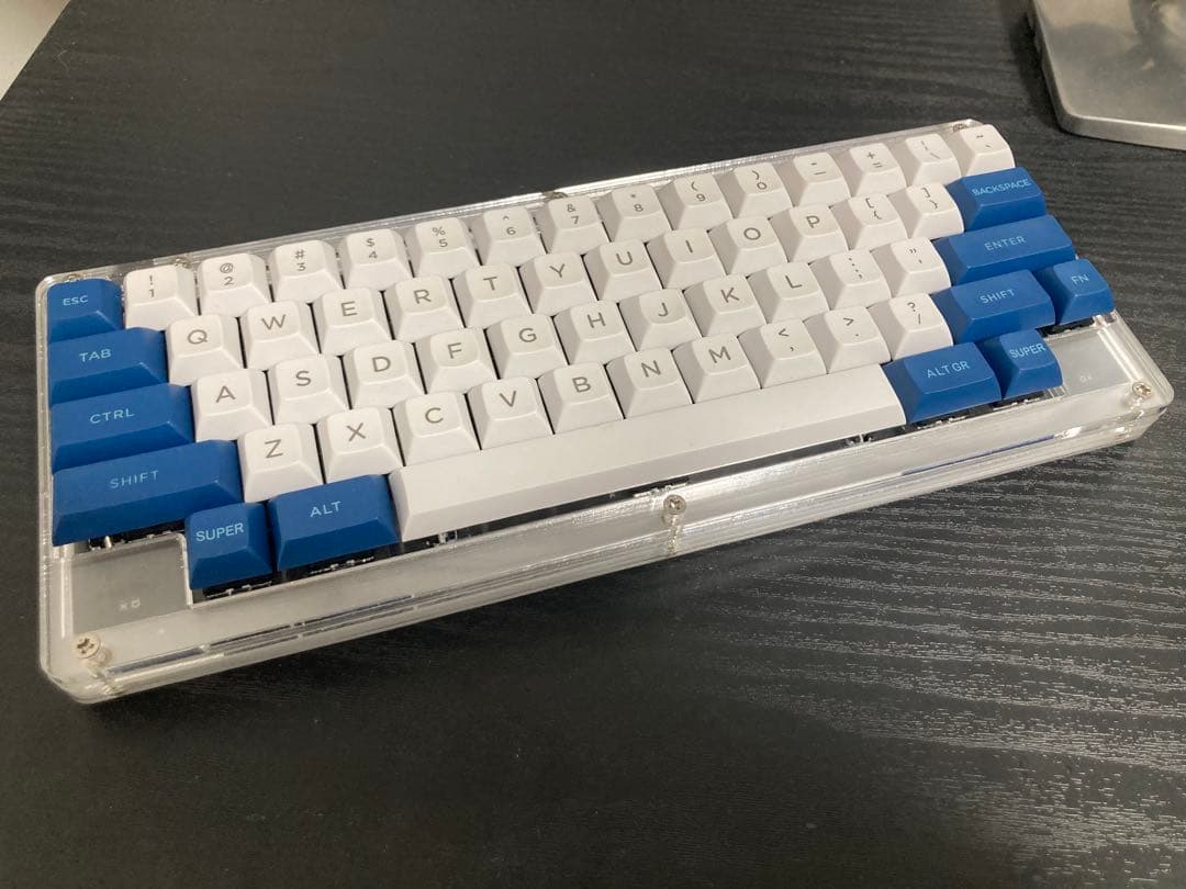 Waffling60 HHKBレイアウト自作キーボード
