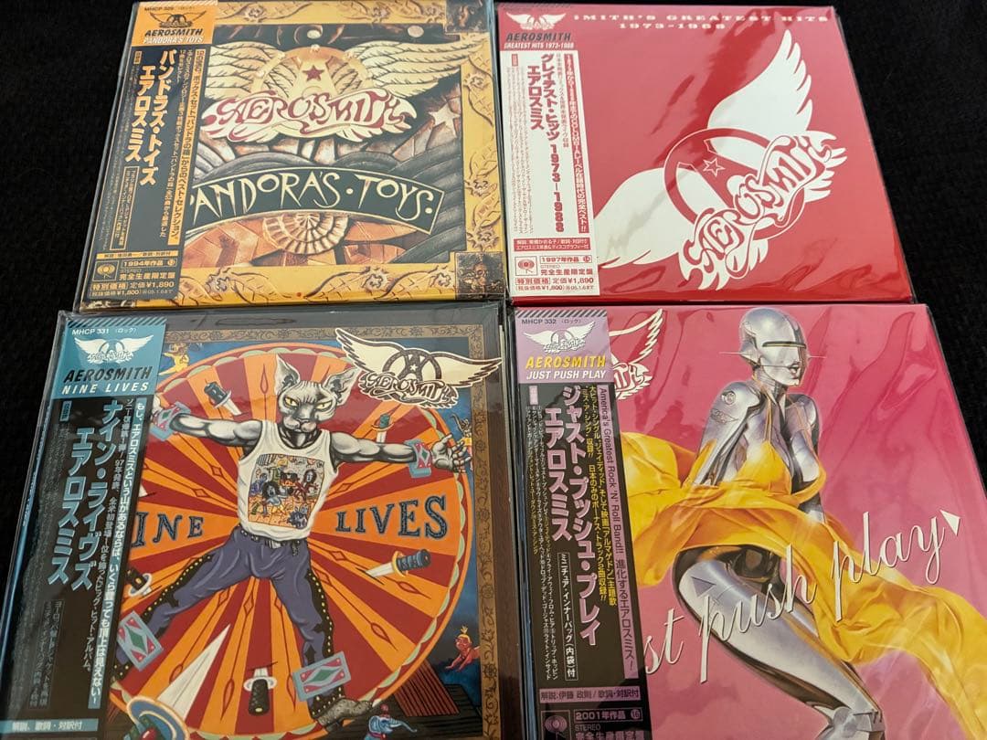 限定　エアロスミス 紙ジャケット　CD19枚　限定ボックスセット