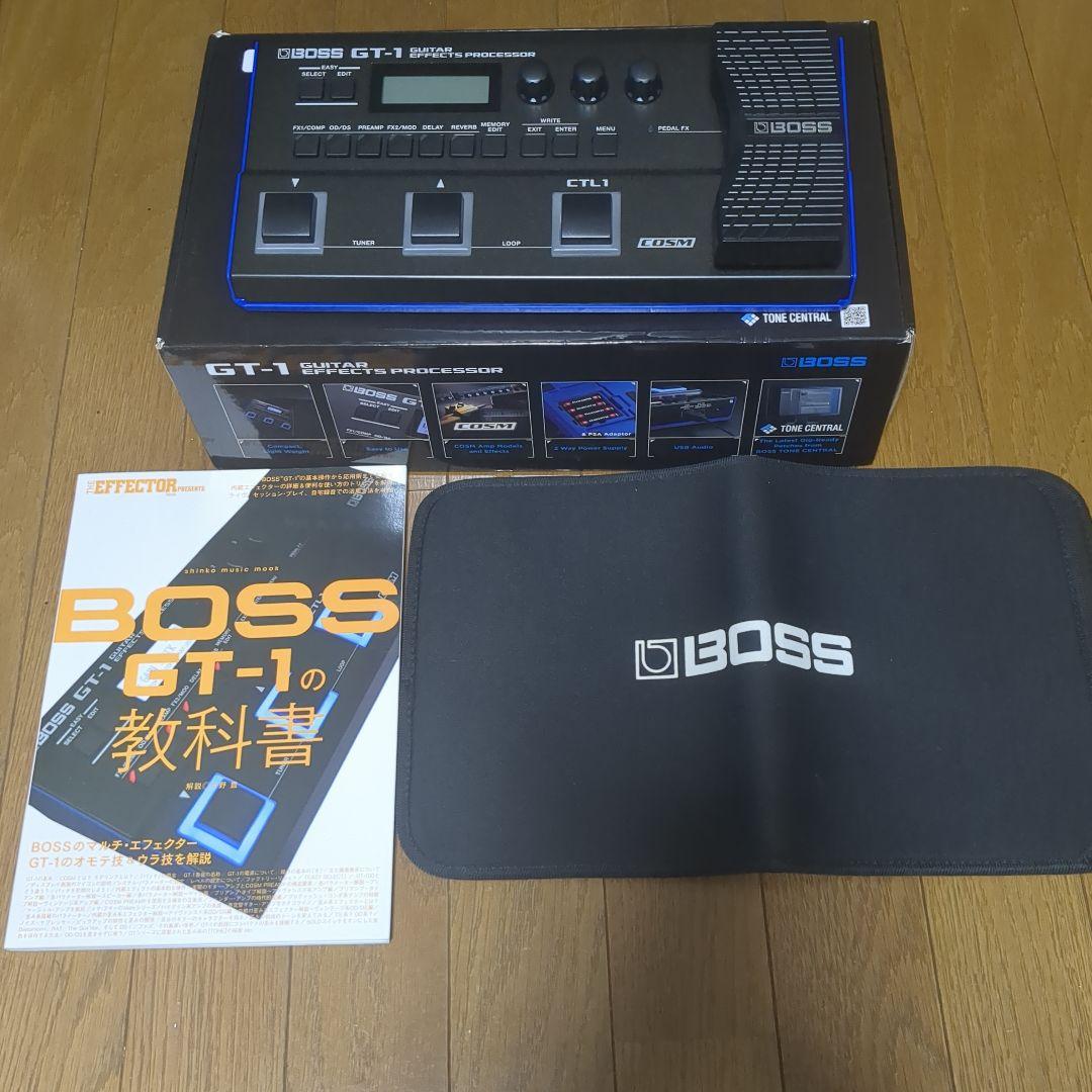 BOSS GT-1 ギターエフェクター　教科書&専用ケース付き