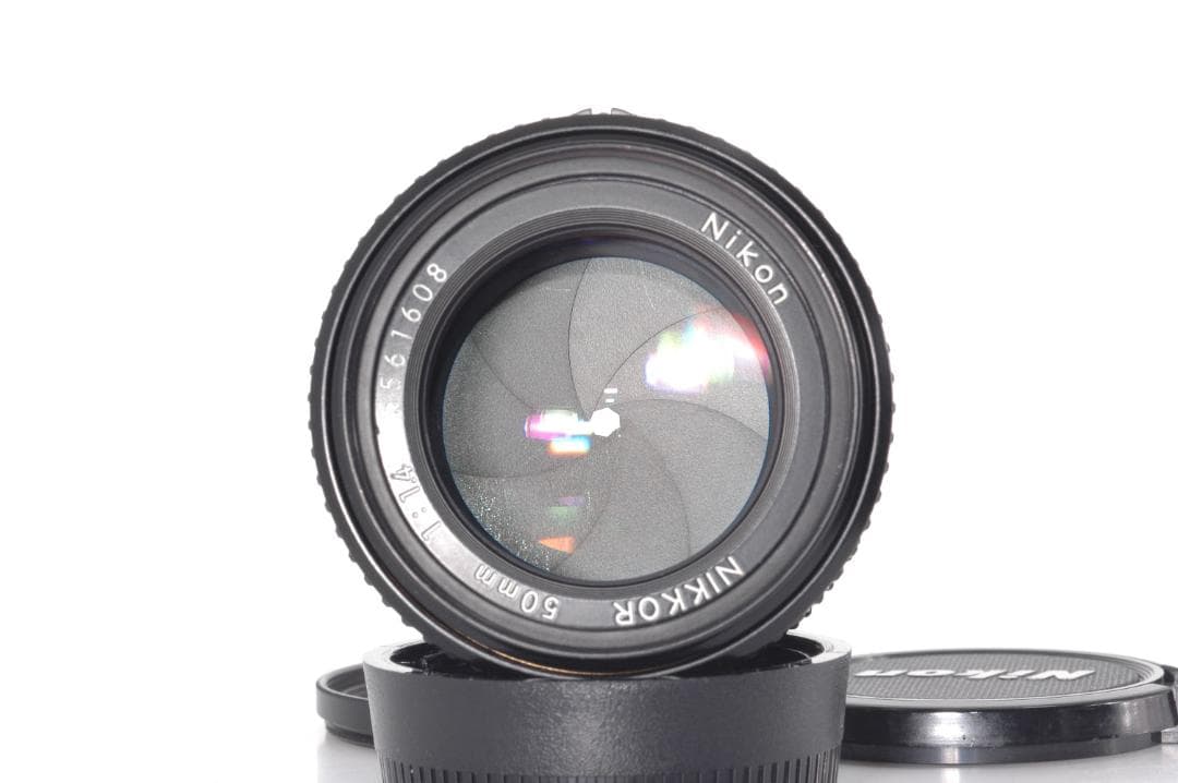 新品級☆保証Nikon NIKKOR 50mm f/1.4 Ai-s MFレンズ
