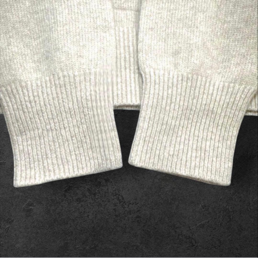 極美品 フレームワーク ウールカシミヤ ニット フーディ パーカー 圧縮ウール