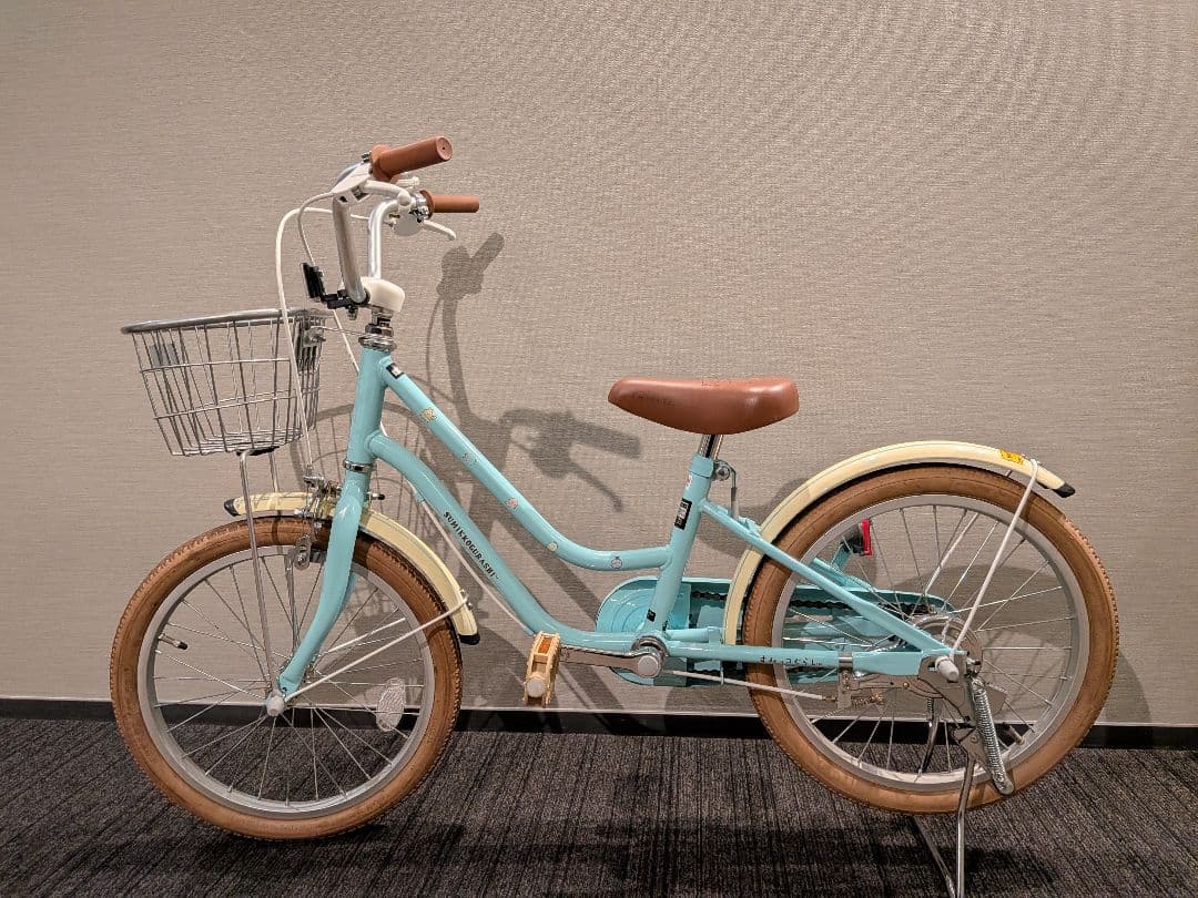 【美品】すみっコぐらし　子供用自転車　18インチ　自転車　子供　女の子