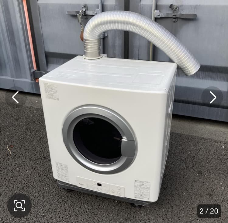 TAOs様用　本体分　2021年製 リンナイ ガス衣類乾燥機 都市ガス